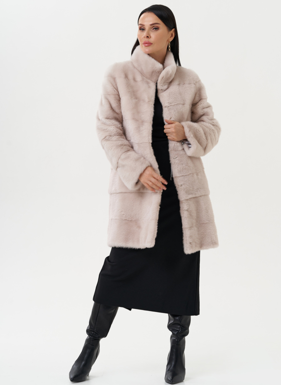 Шуба-трансформер из меха норки