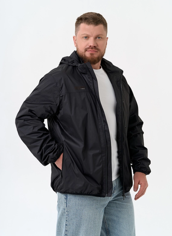 Мужская куртка с капюшоном фото